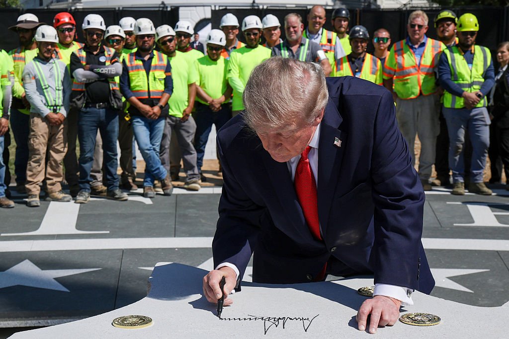Trump Unveils Major Upgrades to White House Grounds