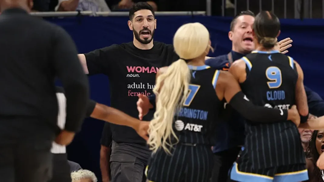 Enes Kanter Freedom Ejected After Altercation with Natasha Cloud
