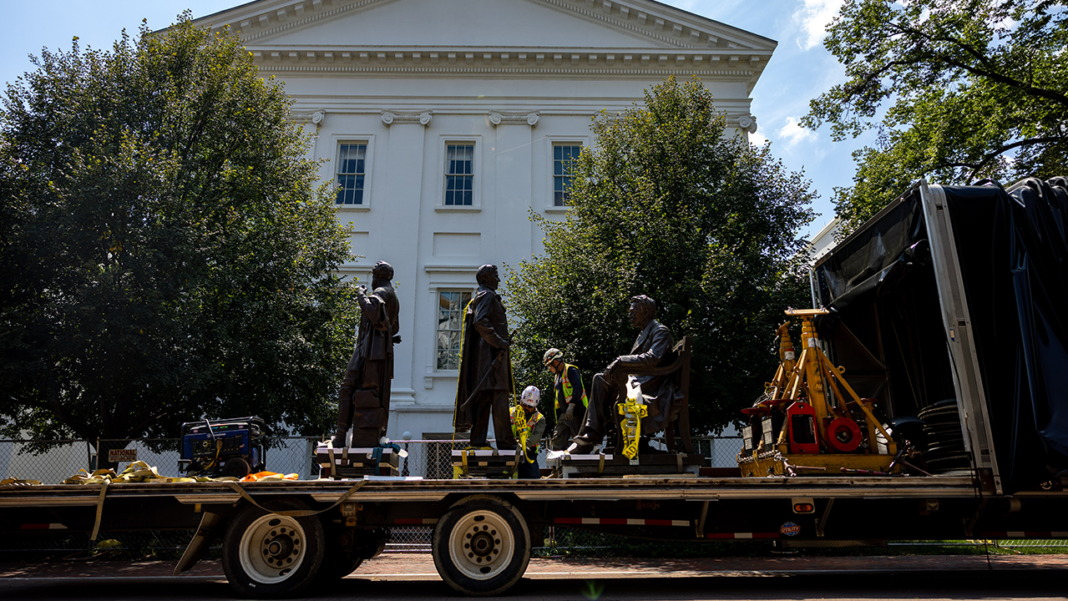 Hunter Holmes McGuire statue pulled from Virginia Capitol grounds