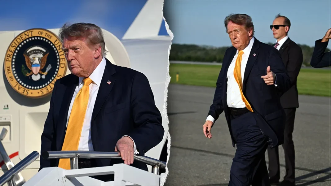 Trump Sparks Global Buzz with Darker Hair Debut