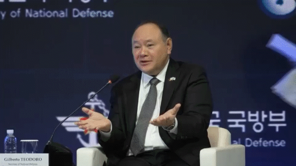Philippines defense secretary Teodoro denounces China at Seoul forum