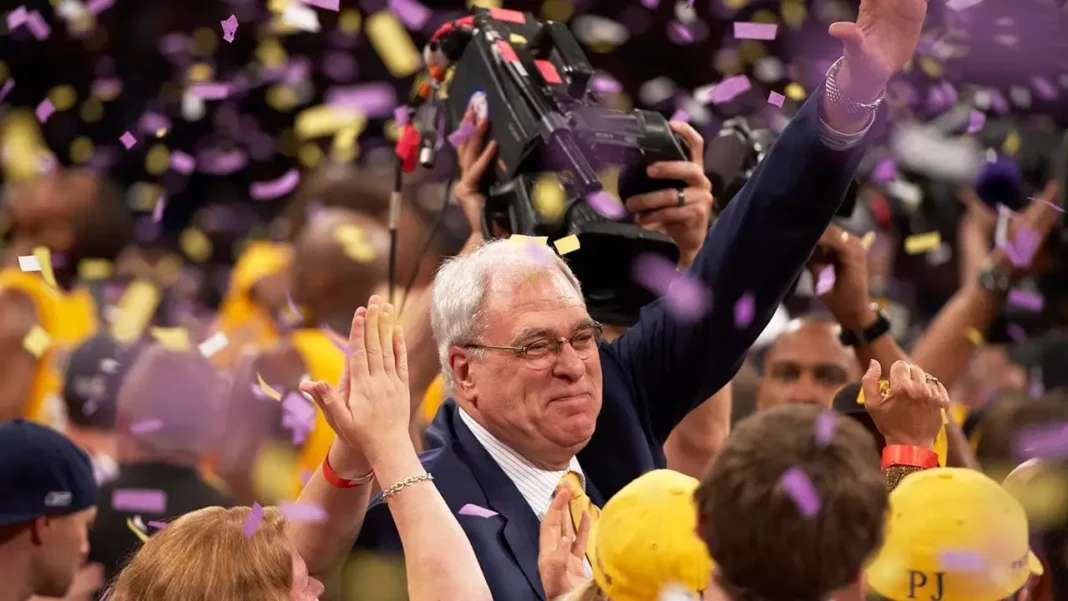 Phil Jackson Statue Unveiled at Legendary Star Plaza