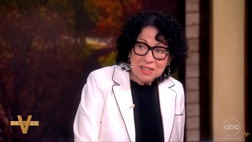 Sotomayor Sinks To A New Low Amid Public Attacks On SCOTUS