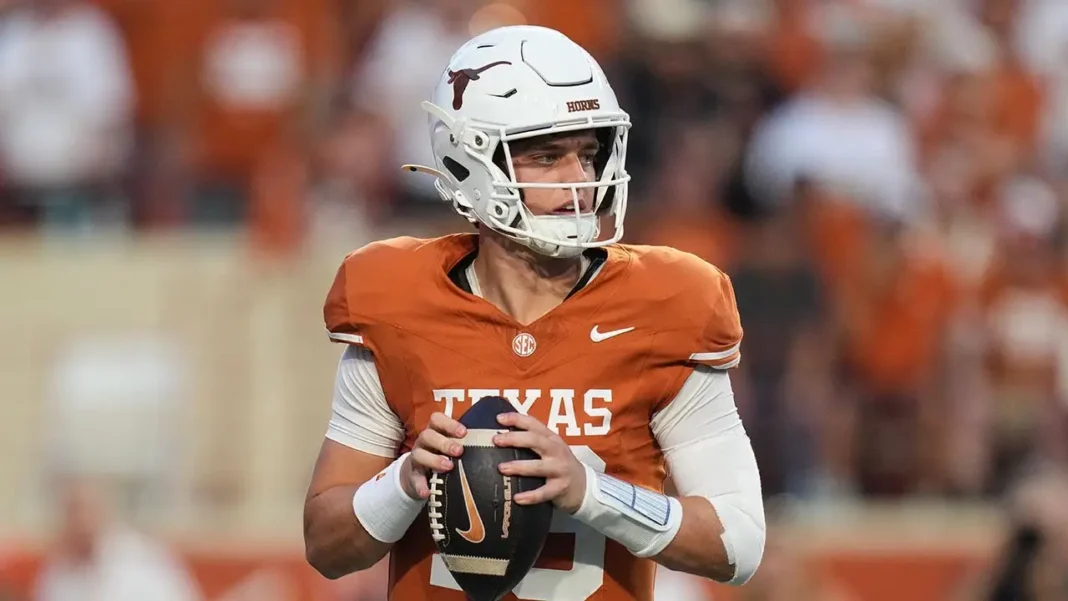 Arch Manning throws 2 TD passes as Texas holds off UTSA