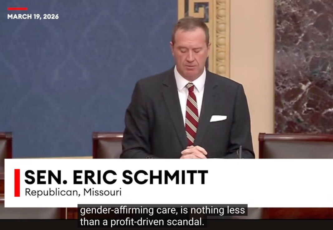 Senator Introduces Bill to Protect Parents and Children from Trans Ideology